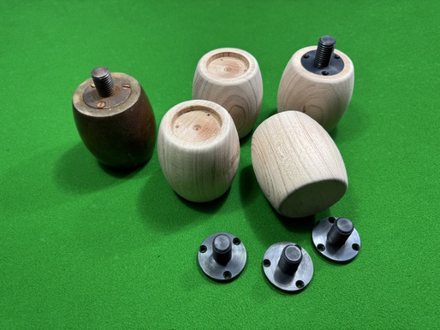 Sams Bar Billiards Table Wodden Adjustment Foot