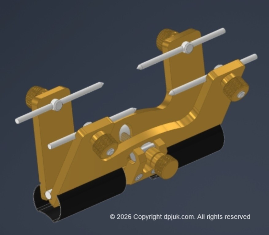 3D CAD Model Depthing Guage